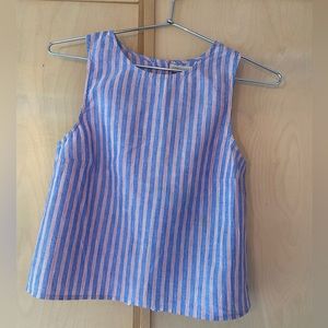 Roberto Collina Sleeveless Top with Bottoned Back - Size Small